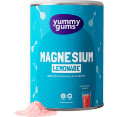 Yummygum Magnesium Lemonade Suikervrij 240 GR