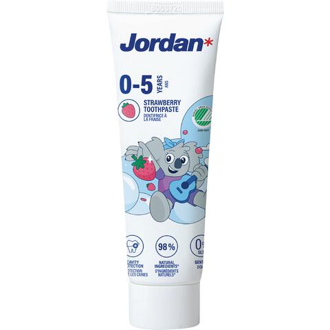 Jordan Kids 0-5 Jaar Tandpasta 75 ML