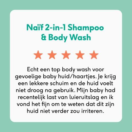 Naïf Baby & Kids 2 in 1 Shampoo & Body Wash 0% Parfum 200 ML