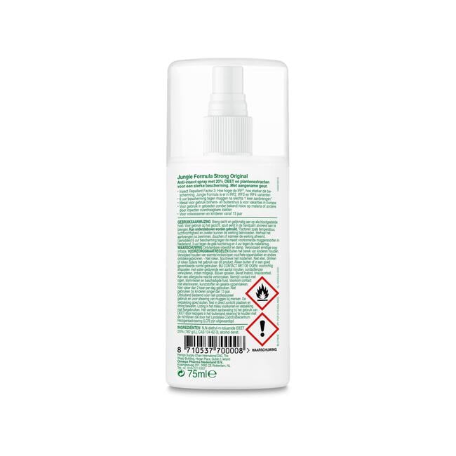 Jungle Formula Anti Muggenspray Strong 20% DEET 75 ML