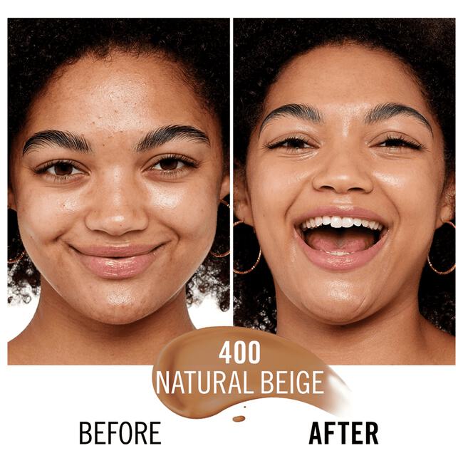 Rimmel London KIND & FREE Vegan Foundation 400 Natural Beige