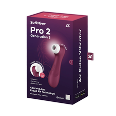 Satisfyer Pro 2 Generation 3 Liquid Air, Vibration & Bluetooth