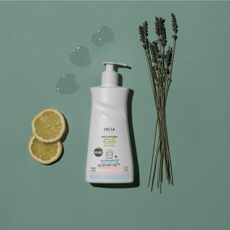 INCIA Natuurlijke Kinder Shampoo - Zonder Sulfaten en Parabenen 350ML