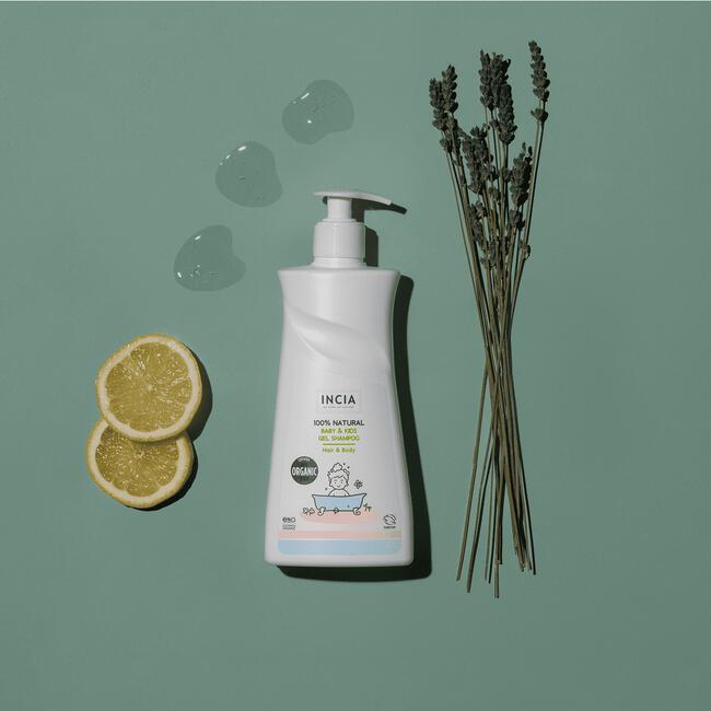 INCIA-Natuurlijke Kinder Shampoo - Zonder Sulfaten en Parabenen 350ML
