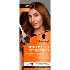 Schwarzkopf Permanent Color Uitgroeiset R2 Goudbruin