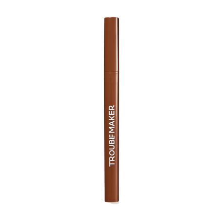 Trouble Maker Fluffer Brow Brush Natural Brow Pen Medium Brown