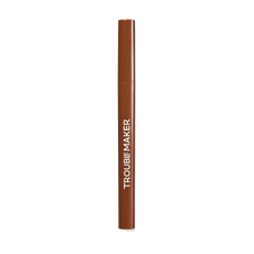 Trouble Maker Fluffer Brow Brush Natural Brow Pen Medium Brown