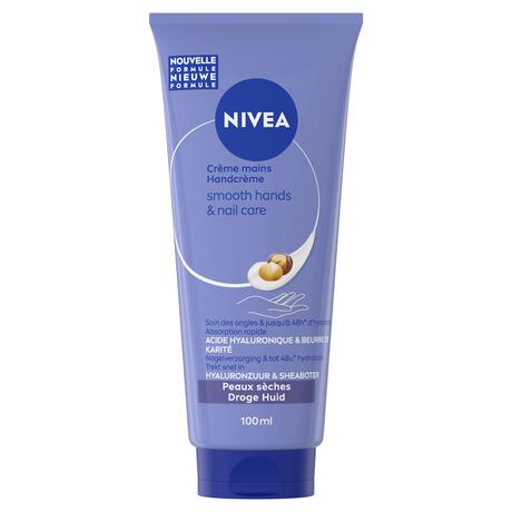NIVEA Smooth Hands & Nail Care Handcrème 100 ML