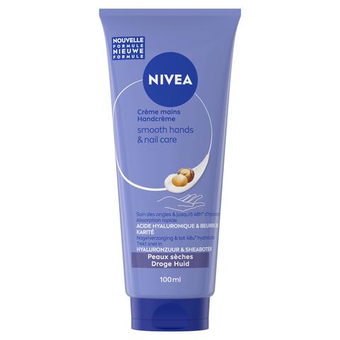 NIVEA Smooth Hands & Nail Care Handcrème 100 ML