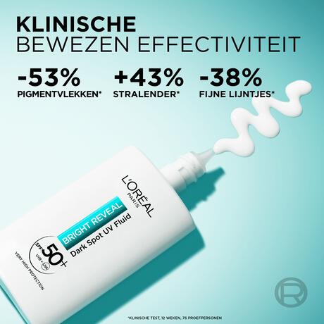L'Oréal Bright Reveal Dark Spot UV Fluid Moisturizer met SPF50 50ML