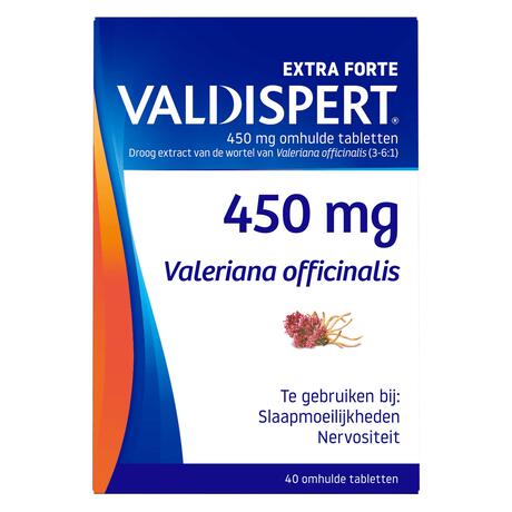 Valdispert Extra Forte 450 mg 40 tabletten