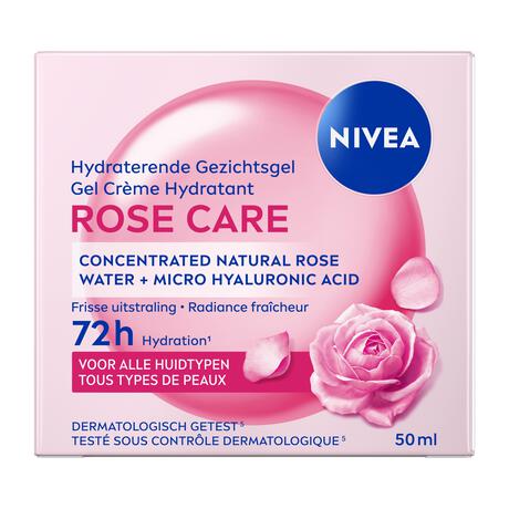 NIVEA Rose Care Gel Creme 50 ML