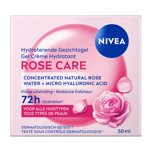 NIVEA Rose Care Hydraterende Gel Creme 50 ML