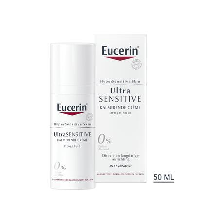 Eucerin UltraSENSITIVE Kalmerende Cr�me Voor Droge Huid 50 ML