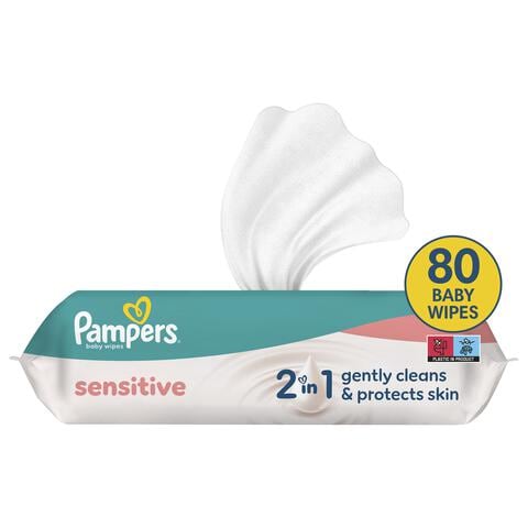 Pampers Sensitive Billendoekjes 80 stuks