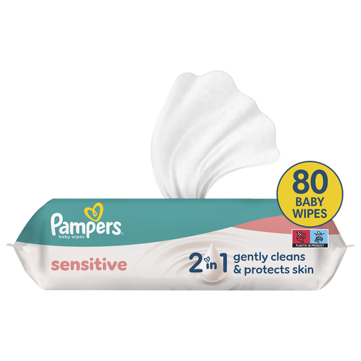 Pampers Sensitive Billendoekjes 80 stuks