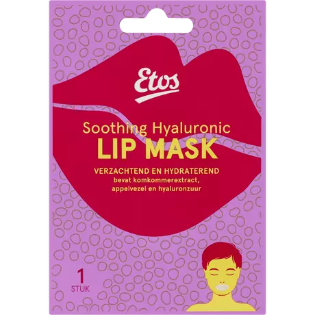 Etos Soothing Hyaluronic Lip Mask 1 stuk