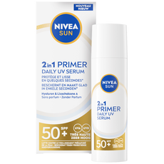 NIVEA SUN UV Face 2in1 Primer Serum SPF 50+ 30 ML