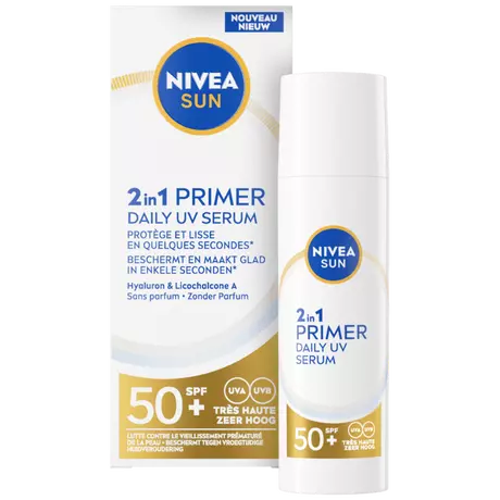 NIVEA SUN UV Face 2in1 Primer Serum SPF 50+ 30 ML