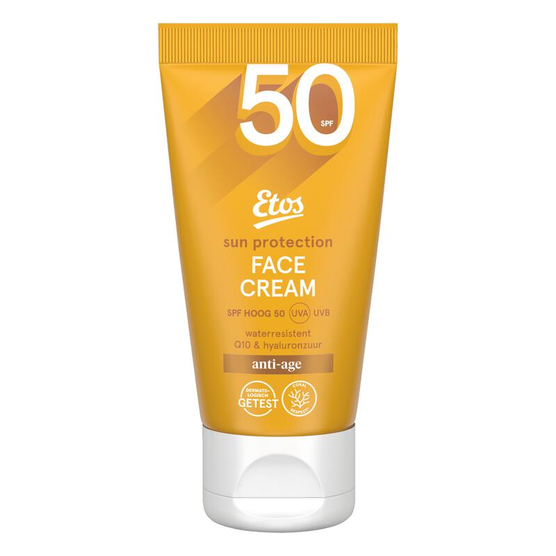 Etos Anti-Age Zonnebrand Gezicht SPF50 50 ML