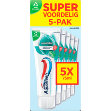 Aquafresh Coolmint Tandpasta 5-pack 