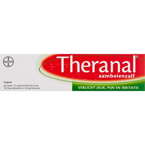 Theranal Aambeienzalf bij jeuk en aambeien 35 gram