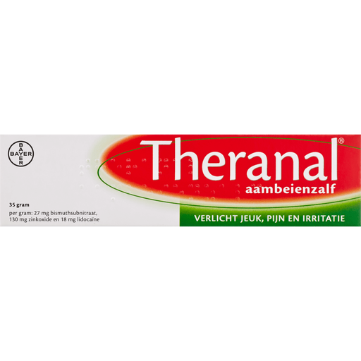 Theranal Aambeienzalf Bij Jeuk En Aambeien 35 gram