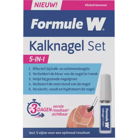 Formule W Kalknagel Set 5-In-1