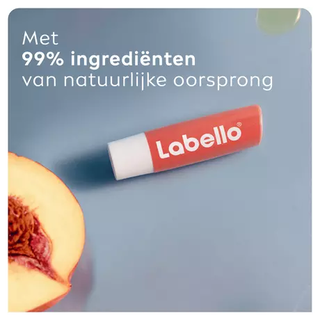 Labello Peach Shine Lippenbalsem 24u Hydratatie 1 Stuk