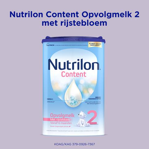 Nutrilon Content 2 Opvolgmelk 6-10 Maanden 800 gram