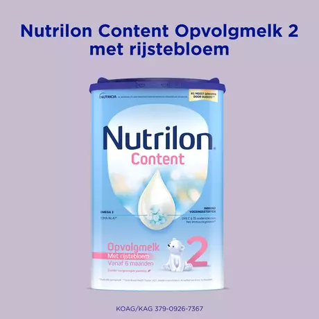 Nutrilon Content 2 Opvolgmelk 6-10 Maanden 800 gram