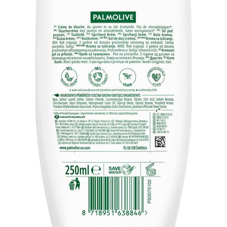Palmolive Naturals Jasmijn & Melk Douchecrème 250 ML