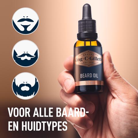 King C. Gillette Baardolie 30 ML
