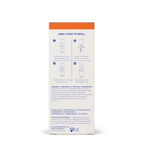 Wild Honey & Cactus Anti-Perspirant Deodorant Roller Starterpack 50 ML&nbsp;