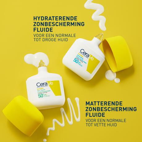Cerave Onzichtbare Hydraterende Fluïde Zonnebrandcrème SPF50 50 ML