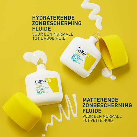 Cerave Onzichtbare Hydraterende Fluïde Zonnebrandcrème SPF50 50 ML
