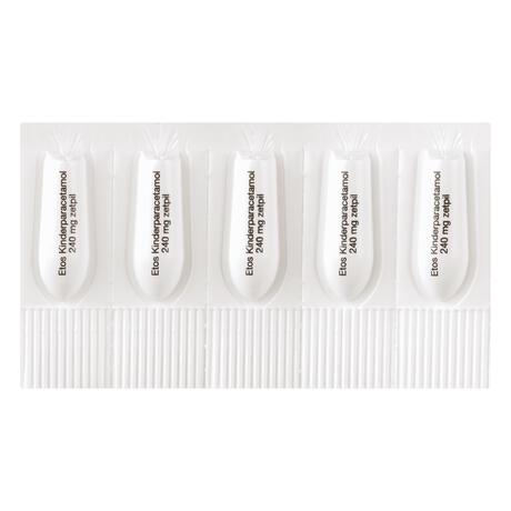 Etos Kinderparacetamol 240 mg Zetpil