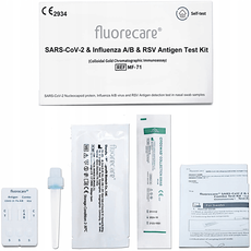 Fluorecare Antigen Combo SARS-CoV-2 & Influenza A/B & RSV Test Kit