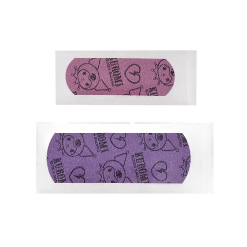 Fancy Label Kuromi Glitter Pleisters In Metalen Blik