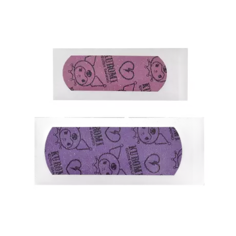 Fancy Label Kuromi Glitter Pleisters In Metalen Blik