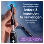 Oral-B iO Radiant White Opzetborstels Zwart 4 Stuks