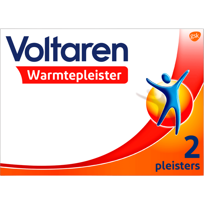 Voltaren Warmtepleister Bij Spierpijn Nekpijn Rugpijn En Schouderpijn 2 Stuks 1 Ea Etos