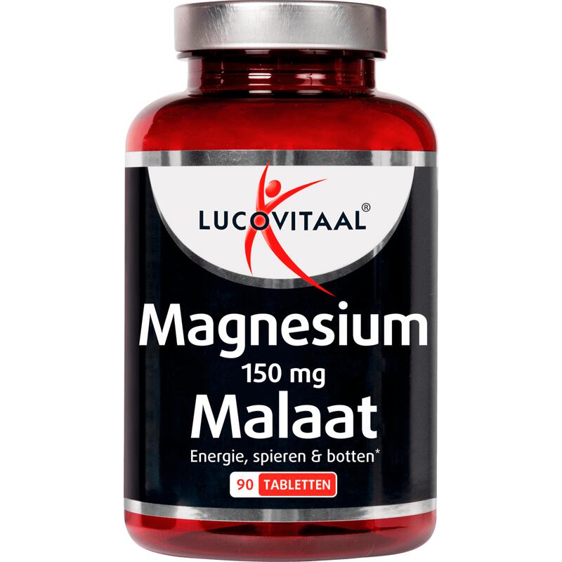 Lucovitaal Magnesium Malaat Energie Tabletten 90 stuks