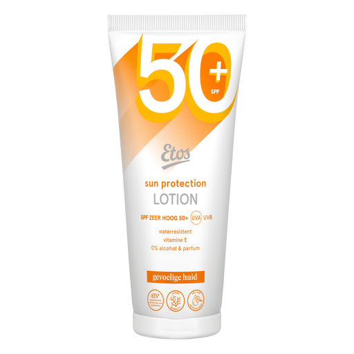 Etos Zonnebrand Lotion SPF50+ Gevoelige Huid 200 ML
