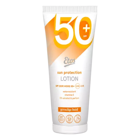 Etos Zonnebrand Lotion SPF50+ Gevoelige Huid 200 ML
