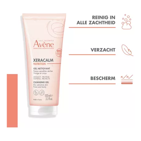 Avène Xeracalm Nutrition Reinigingsgel Mini 100 ML