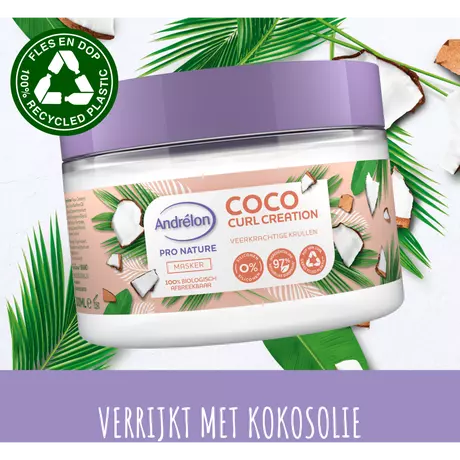 Andrélon Pro Nature Coco Curl Creation Masker 300 ML