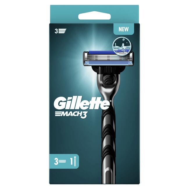 Gillette Mach3 Scheersysteem Met 3 Navulmesjes