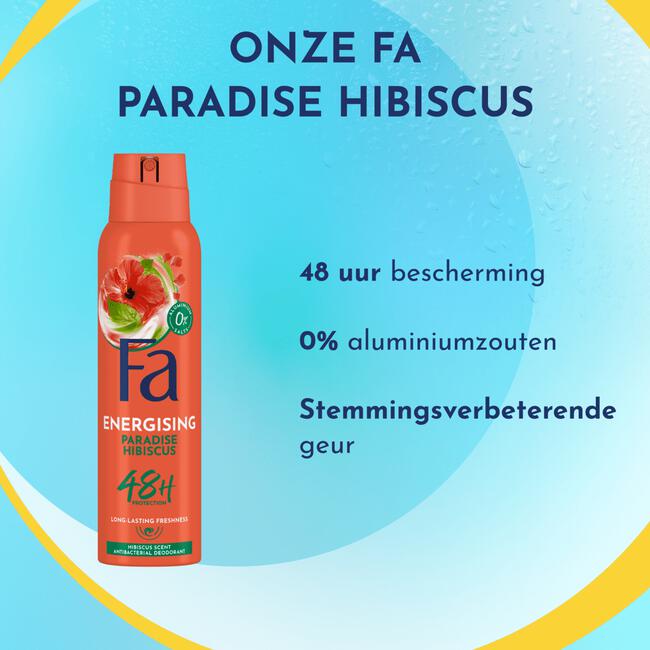 Fa Paradise Moments Deodorant Spray 150 ML