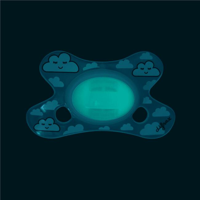 Difrax Natural Fopspeen 0-6 M Glow In The Dark
